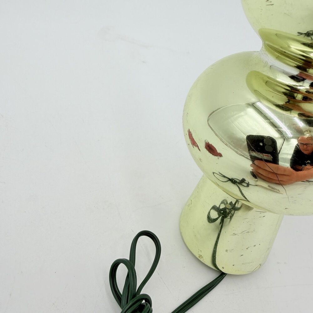 Vintage 95' Mr. Christmas Mickey Mouse Santa Lighted Tree Topper P135 No Adapter - Picture 6 of 13